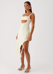 Patricia Midi Dress - Yellow