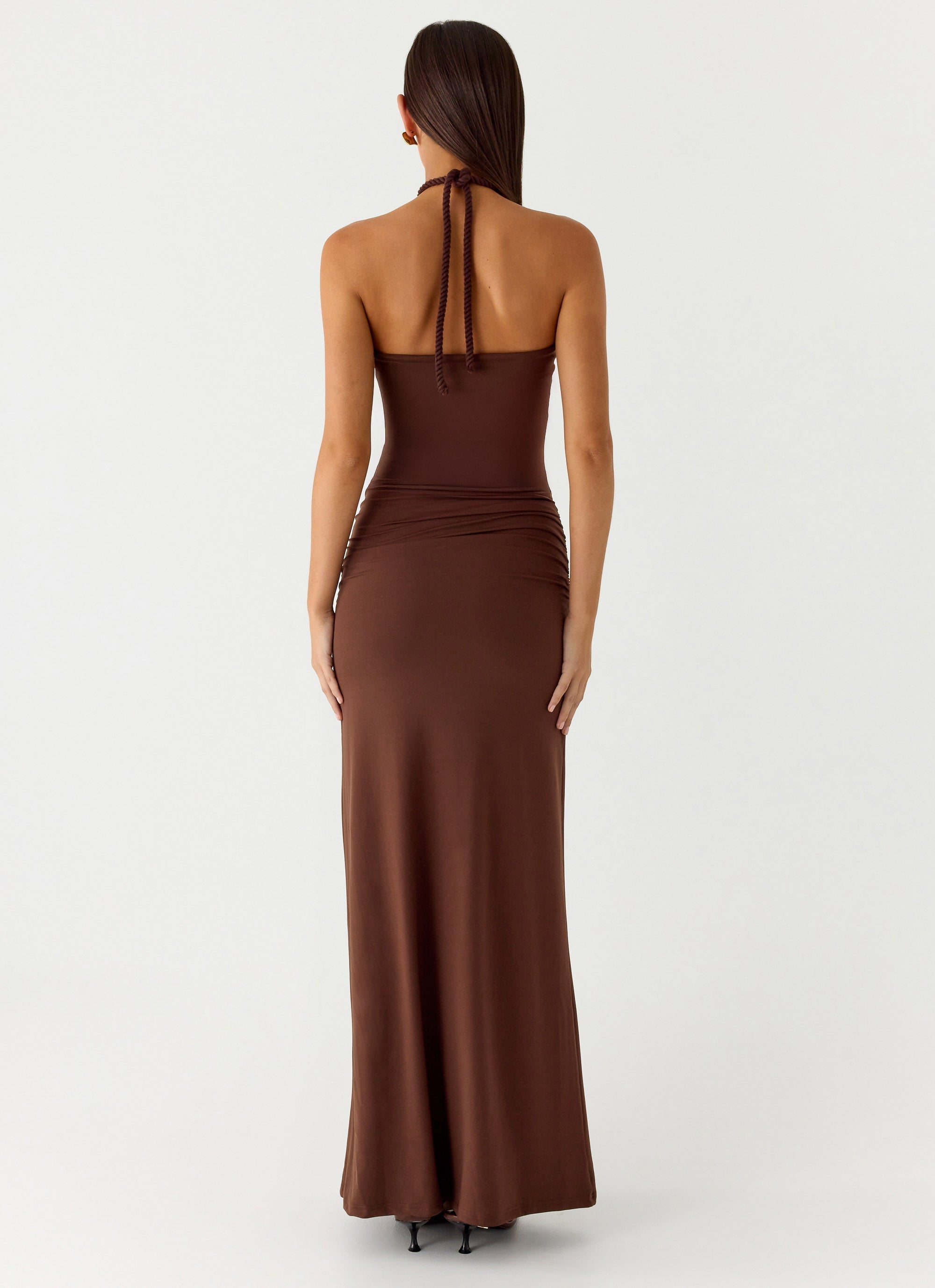 Sacred Maxi Dress - Chocolate